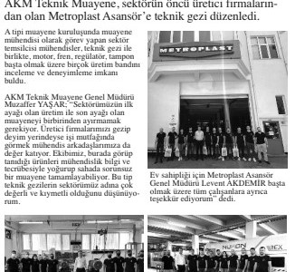 Metroplast Fabrika Ziyareti